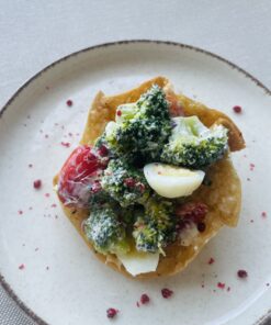 Sałatka brokułowa z jajem przepiórczym (400 g)